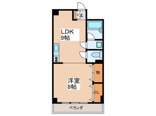 オカベ荻窪マンションの物件間取画像